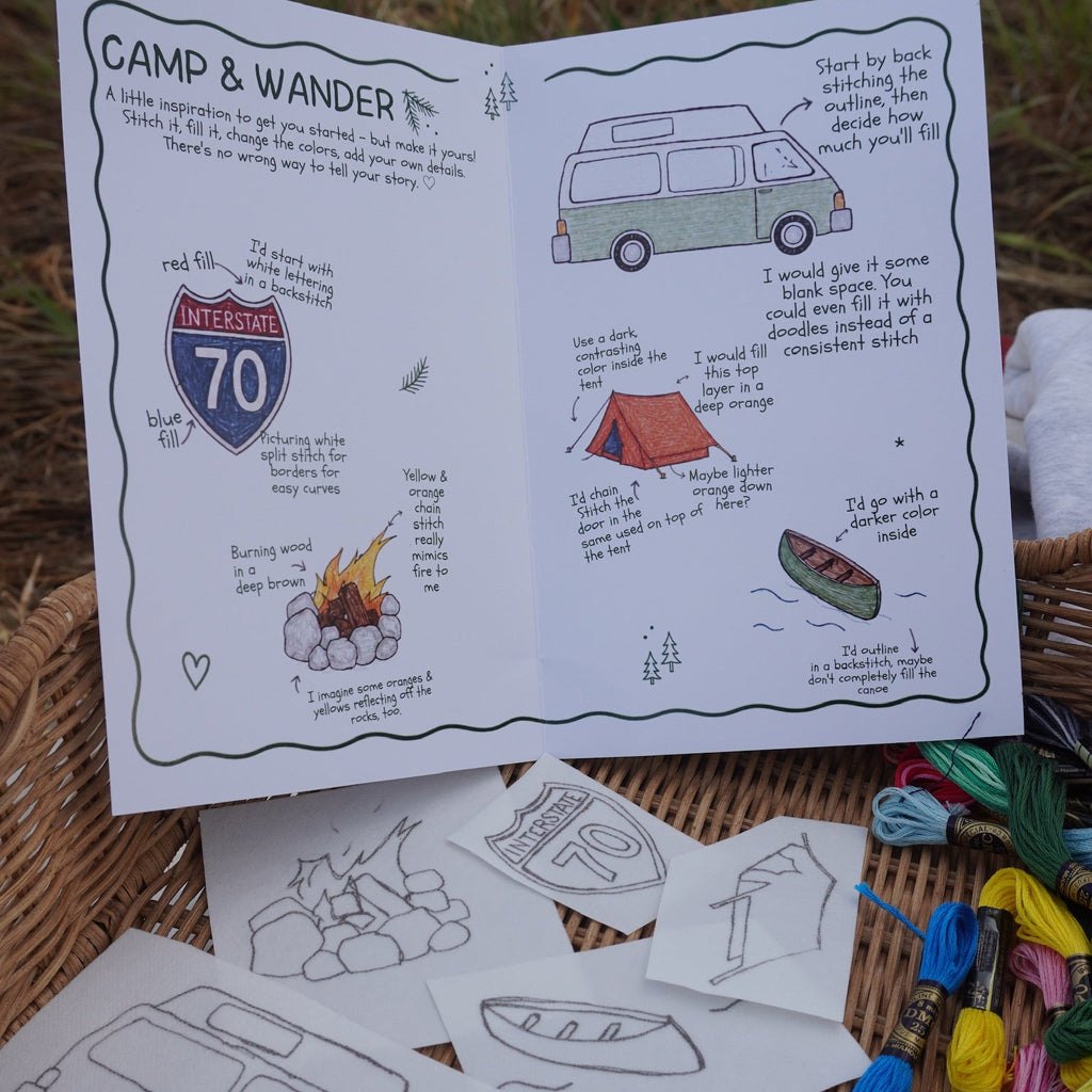 Camp & Wander Stencil Pack