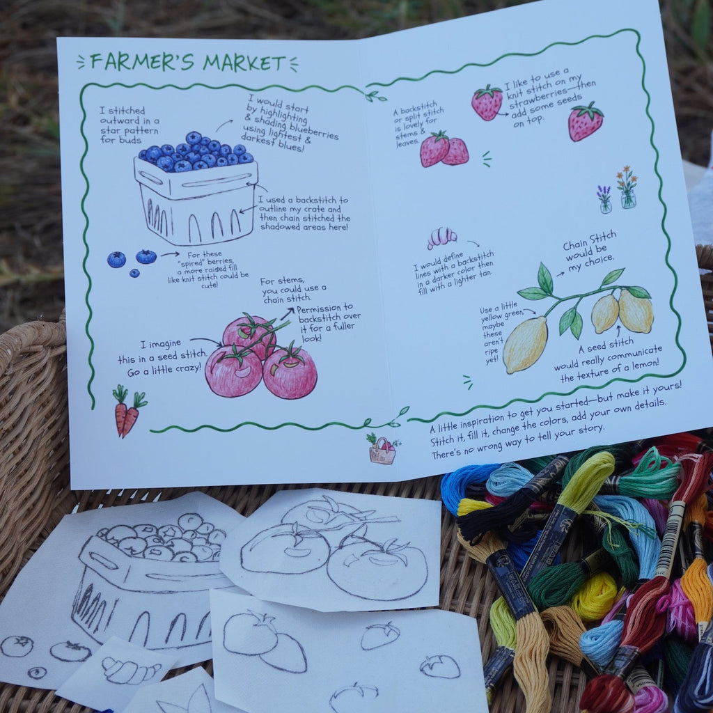 Farmer's Market Stencil Pack